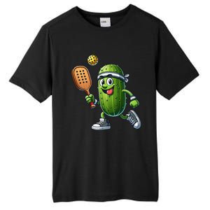 Funny Pickleball Player Paddleball Lover Tall Fusion ChromaSoft Performance T-Shirt