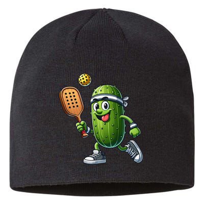 Funny Pickleball Player Paddleball Lover Sustainable Beanie