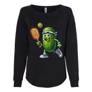 Funny Pickleball Player Paddleball Lover Womens California Wash Sweatshirt