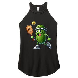 Funny Pickleball Player Paddleball Lover Women's Perfect Tri Rocker Tank