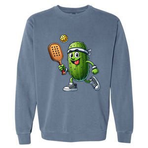 Funny Pickleball Player Paddleball Lover Garment-Dyed Sweatshirt