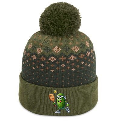 Funny Pickleball Player Paddleball Lover The Baniff Cuffed Pom Beanie