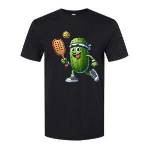 Funny Pickleball Player Paddleball Lover Softstyle CVC T-Shirt