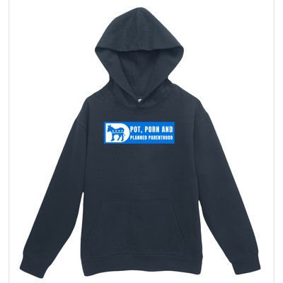 Funny Pot Porn Planned Parenthood Urban Pullover Hoodie