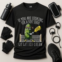 Funny Pickleball Player Paddleball Lover Gift Cooling Performance Crew T-Shirt