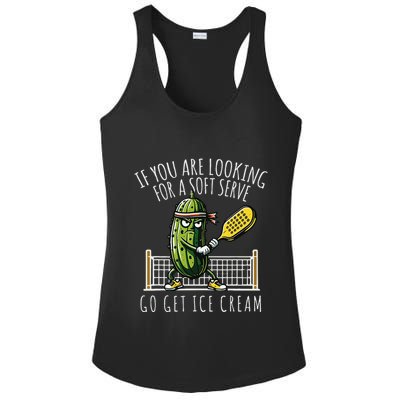 Funny Pickleball Player Paddleball Lover Gift Ladies PosiCharge Competitor Racerback Tank
