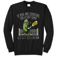 Funny Pickleball Player Paddleball Lover Gift Tall Sweatshirt