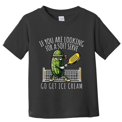 Funny Pickleball Player Paddleball Lover Gift Toddler T-Shirt