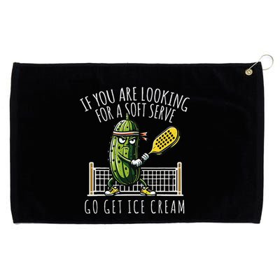 Funny Pickleball Player Paddleball Lover Gift Grommeted Golf Towel