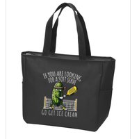 Funny Pickleball Player Paddleball Lover Gift Zip Tote Bag
