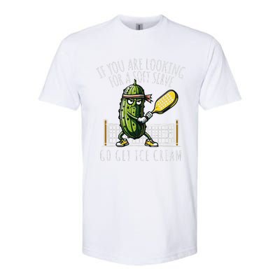 Funny Pickleball Player Paddleball Lover Gift Softstyle CVC T-Shirt