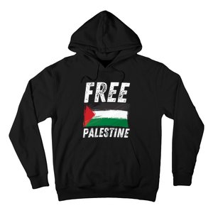 Free Palestine Palestine Flag Free Gaza Arabic Liberators Hoodie