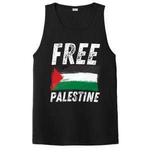 Free Palestine Palestine Flag Free Gaza Arabic Liberators PosiCharge Competitor Tank