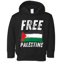 Free Palestine Palestine Flag Free Gaza Arabic Liberators Toddler Hoodie