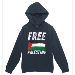 Free Palestine Palestine Flag Free Gaza Arabic Liberators Urban Pullover Hoodie