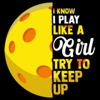 Funny Pickleball Player Girl Pickleball Gift Drawstring Bag