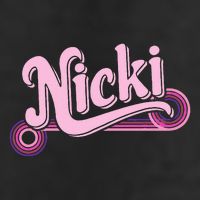Funny Pink Personalized Name Nicki I Love Nicki Adult Drive Performance Visor