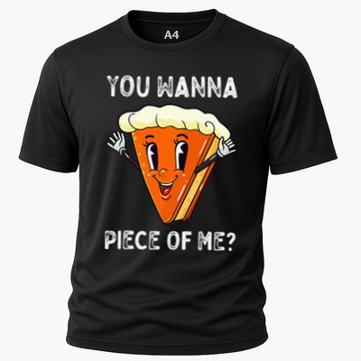 Funny Pumpkin Pie Thanksgiving Foodie Gift Performance Shirt