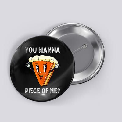 Funny Pumpkin Pie Thanksgiving Foodie Gift Button