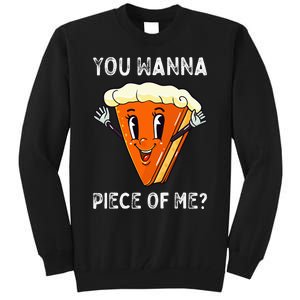 Funny Pumpkin Pie Thanksgiving Foodie Gift Tall Sweatshirt