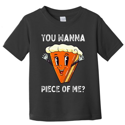 Funny Pumpkin Pie Thanksgiving Foodie Gift Toddler T-Shirt