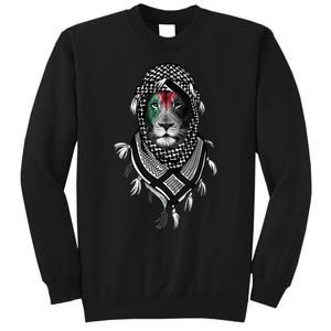 Free Palestine Palestinian Lion Sweatshirt