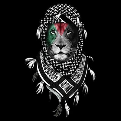 Free Palestine Palestinian Lion T-Shirt