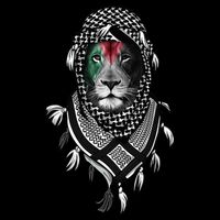 Free Palestine Palestinian Lion Button
