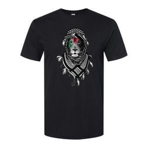 Free Palestine Palestinian Lion Softstyle CVC T-Shirt