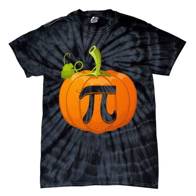 Funny Pumpkin Pie Math Teacher Halloween Thankgiving Pi Day Tie-Dye T-Shirt