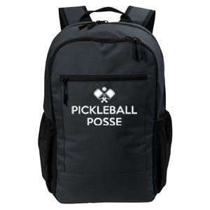 Funny Pickleball Posse Costume Funny Pickleball Lover Pickleballer Shirt Daily Commute Backpack