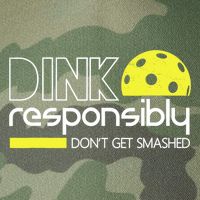 Funny Pickleball Player Dink Responsibly Don't Get Smashed Legacy Tie Dye Trucker Hat
