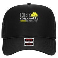 Funny Pickleball Player Dink Responsibly Don't Get Smashed Trucker Hat