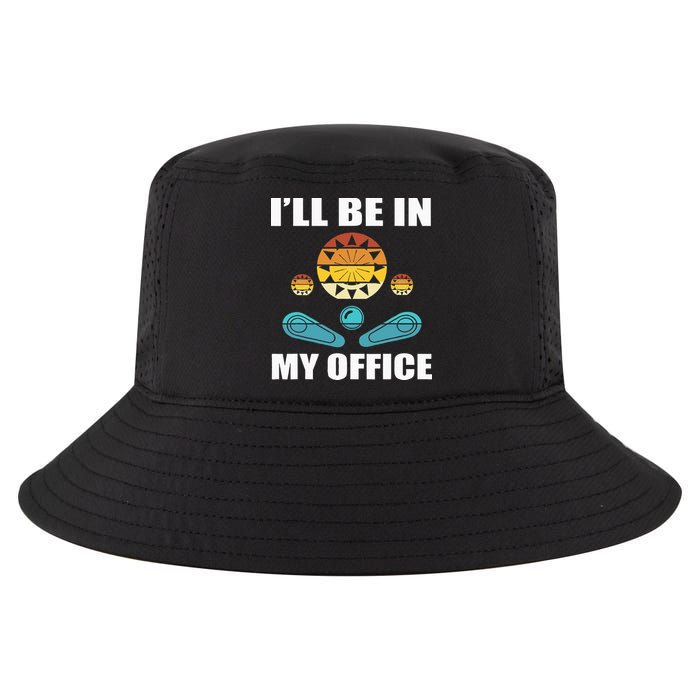 Funny Pinball Player Design Retro Gamer Pinnball Cool Comfort Performance Bucket Hat