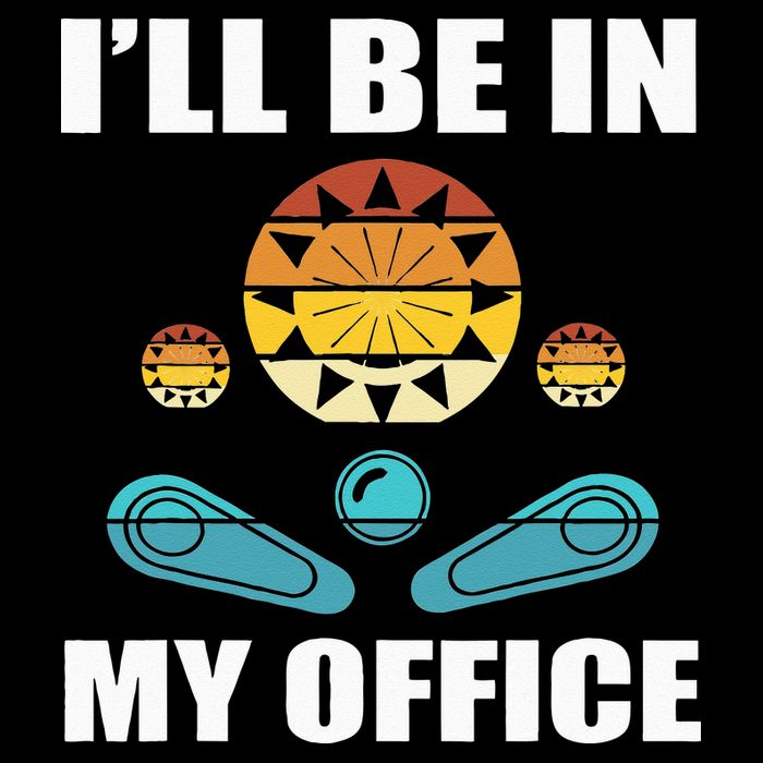 Funny Pinball Player Design Retro Gamer Pinnball T-Shirt