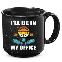 Funny Pinball Player Design Retro Gamer Pinnball 15oz Campfire Ceramic Mug