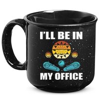 Funny Pinball Player Design Retro Gamer Pinnball 15oz Campfire Ceramic Mug