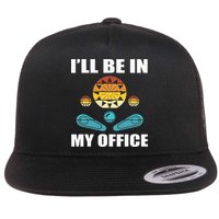 Funny Pinball Player Design Retro Gamer Pinnball Flatbill Hat