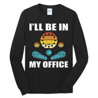 Funny Pinball Player Design Retro Gamer Pinnball Tall Long Sleeve T-Shirt