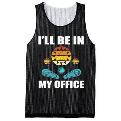 Funny Pinball Player Design Retro Gamer Pinnball Mesh Reversible Basketball Jersey Tank