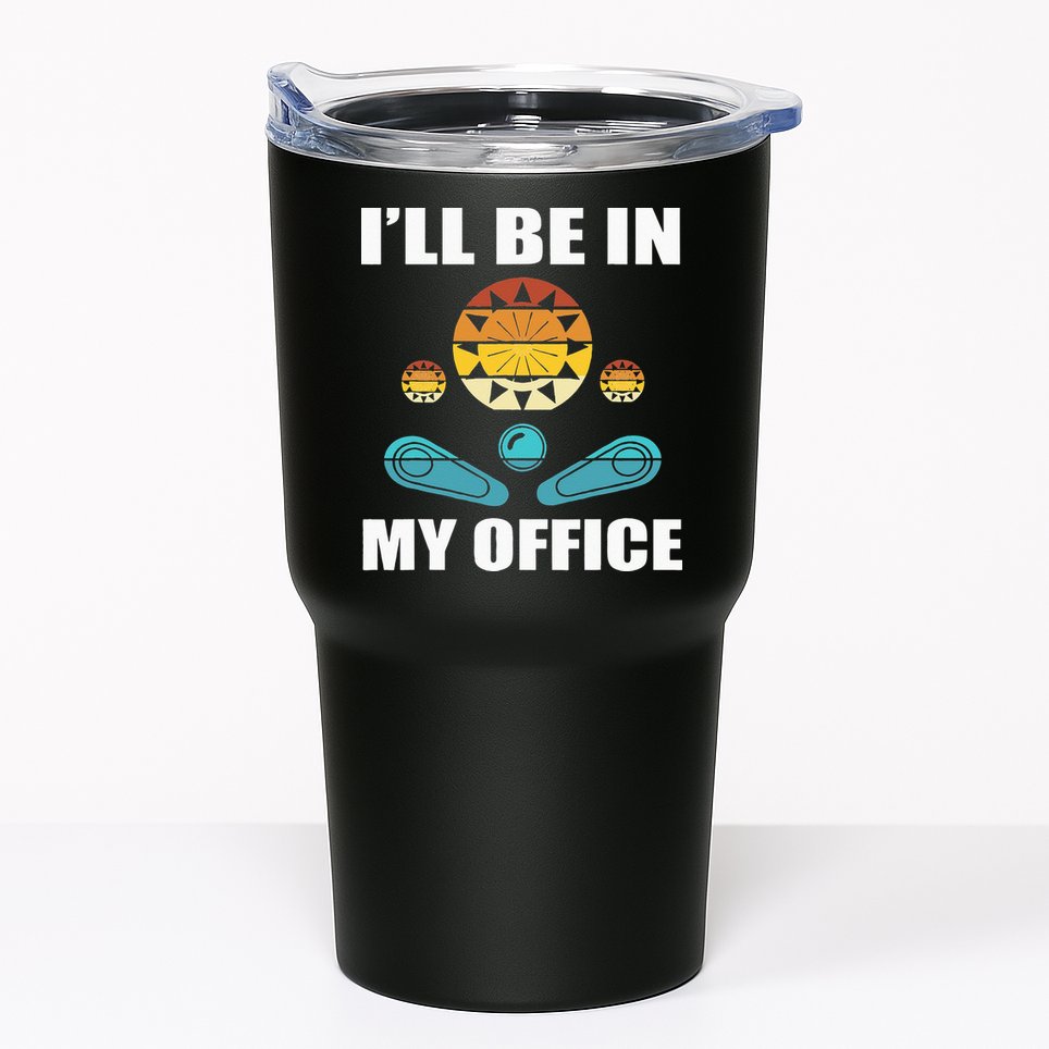 Funny Pinball Player Design Retro Gamer Pinnball Tumbler