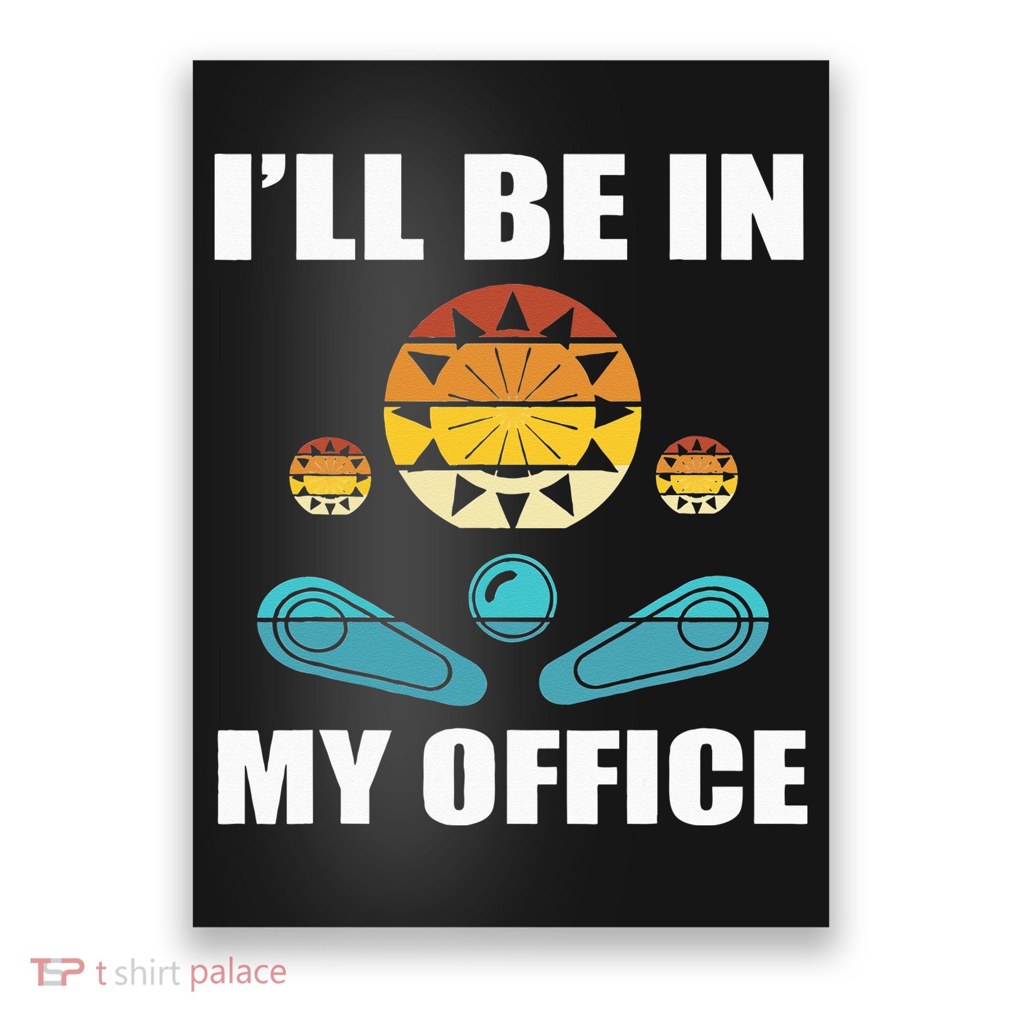 Funny Pinball Player Design Retro Gamer Pinnball Poster