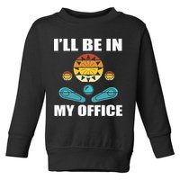 Funny Pinball Player Design Retro Gamer Pinnball Toddler Sweatshirt
