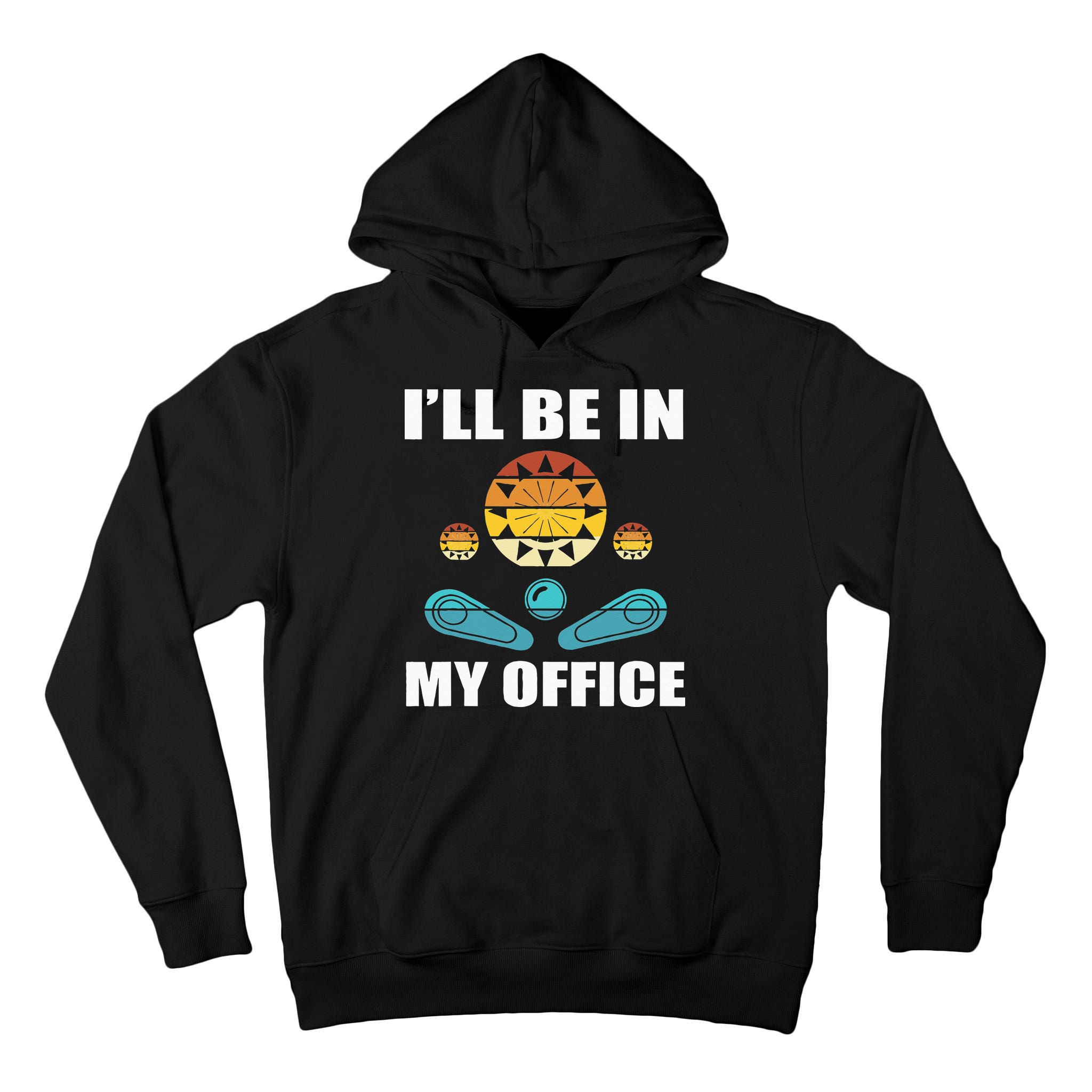 Funny Pinball Player Design Retro Gamer Pinnball Tall Hoodie