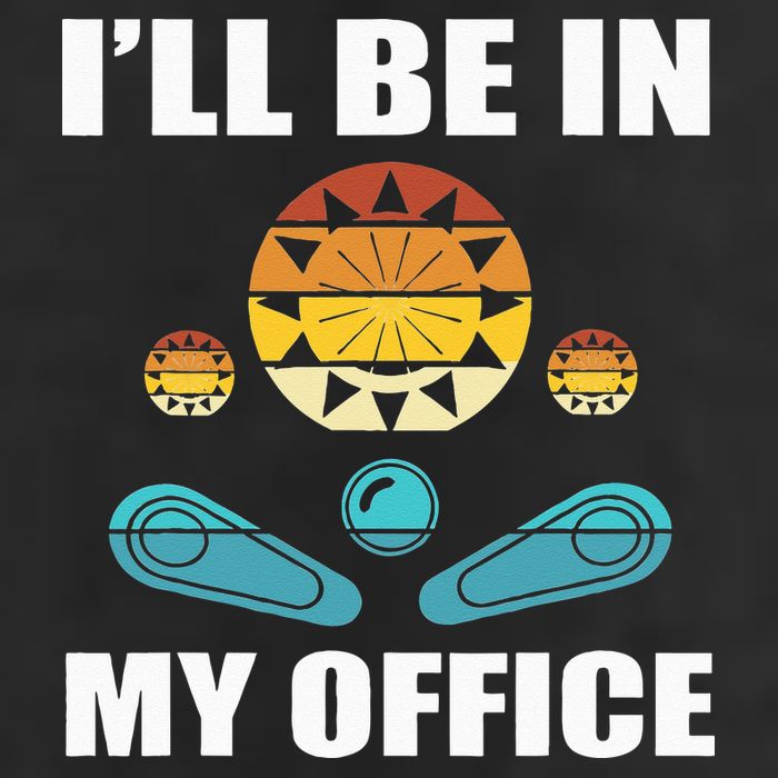 Funny Pinball Player Design Retro Gamer Pinnball Golf Towel