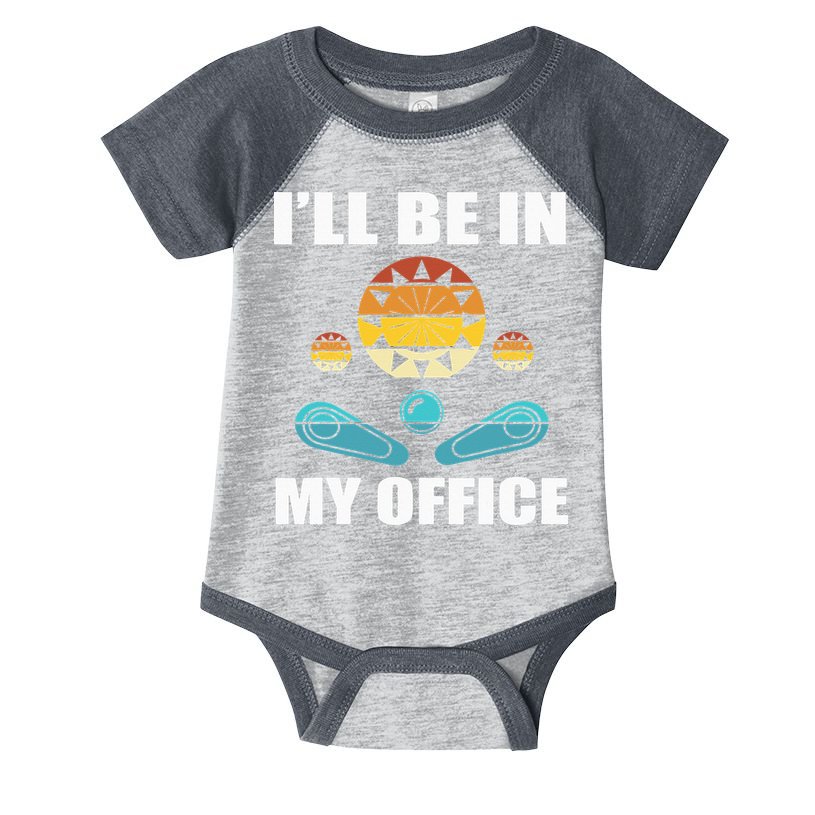 Funny Pinball Player Design Retro Gamer Pinnball Infant Baby Jersey Bodysuit
