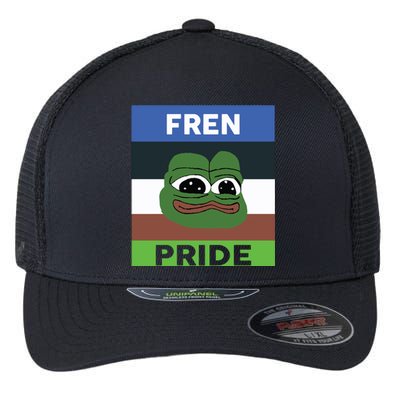 Fren Pride PEPE The Frog Flexfit Unipanel Trucker Cap