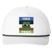 Fren Pride PEPE The Frog Snapback Five-Panel Rope Hat