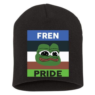 Fren Pride PEPE The Frog Short Acrylic Beanie