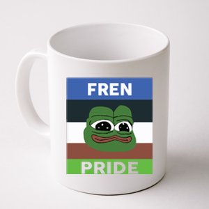 Fren Pride PEPE The Frog Coffee Mug